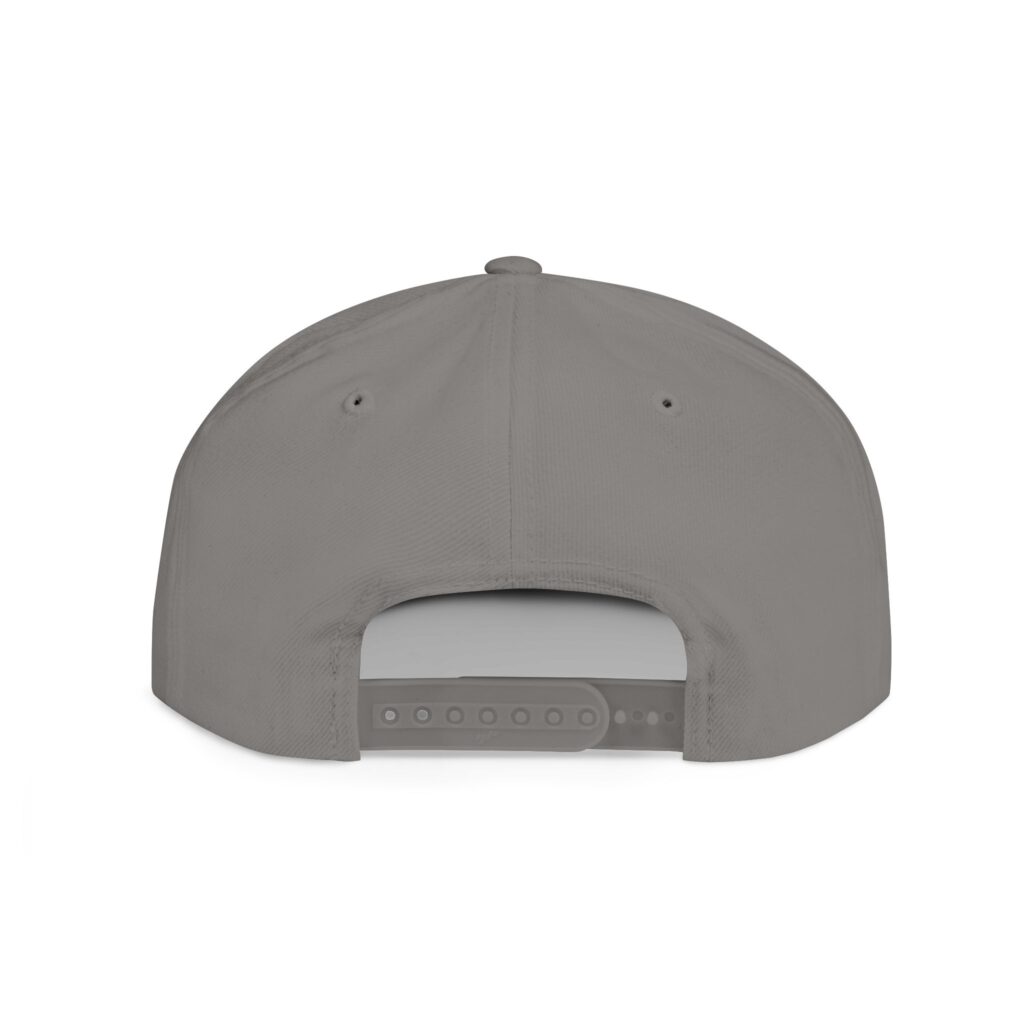 Custom Flat Bill Snapback – Embroidery - Image 6