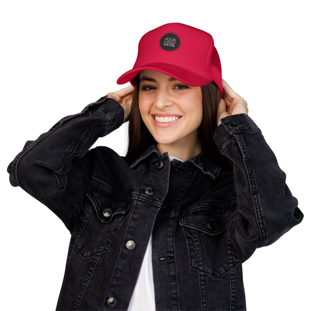 Custom Foam Trucker Hat – Embroidery - Image 6