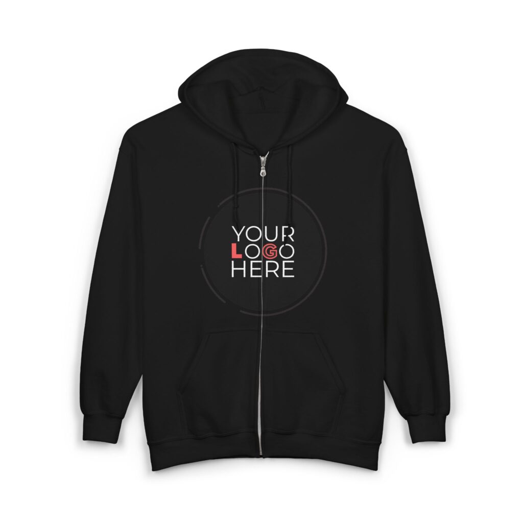 Unisex Heavy Blend™ Full Zip Hooded Sweatshirt - Image 7