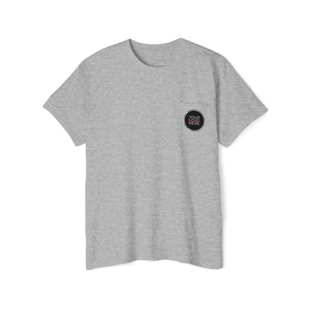 Unisex Heavy Cotton Pocket Tee - Image 25