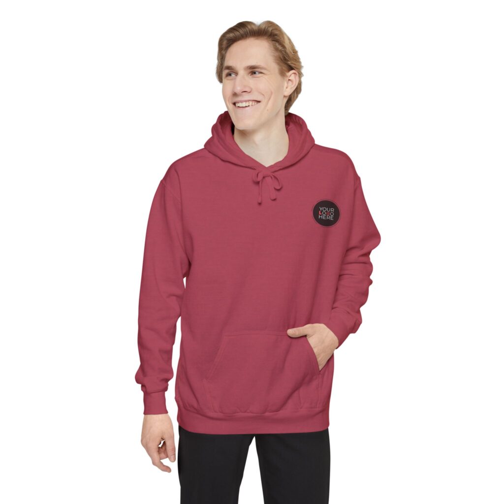Unisex Garment-Dyed Hoodie - Image 3