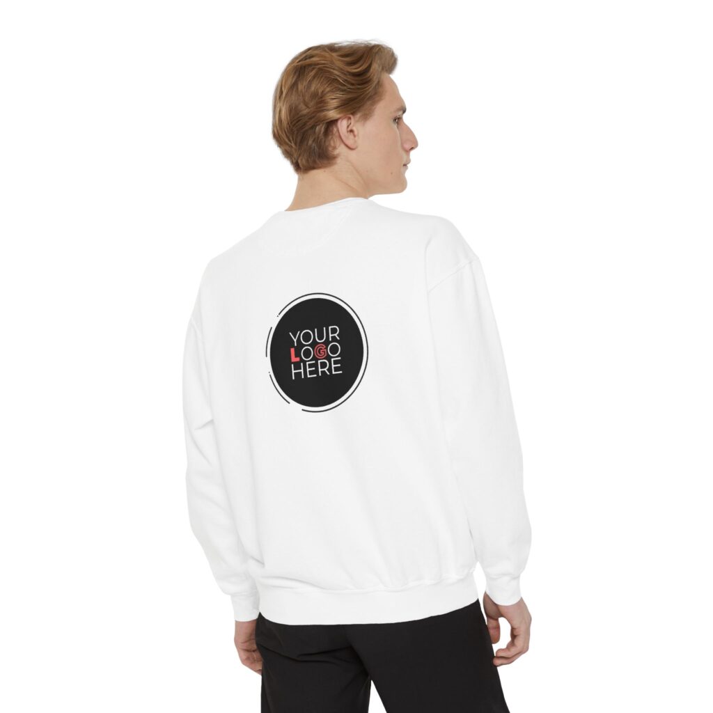 Unisex Garment-Dyed Sweatshirt - Image 11