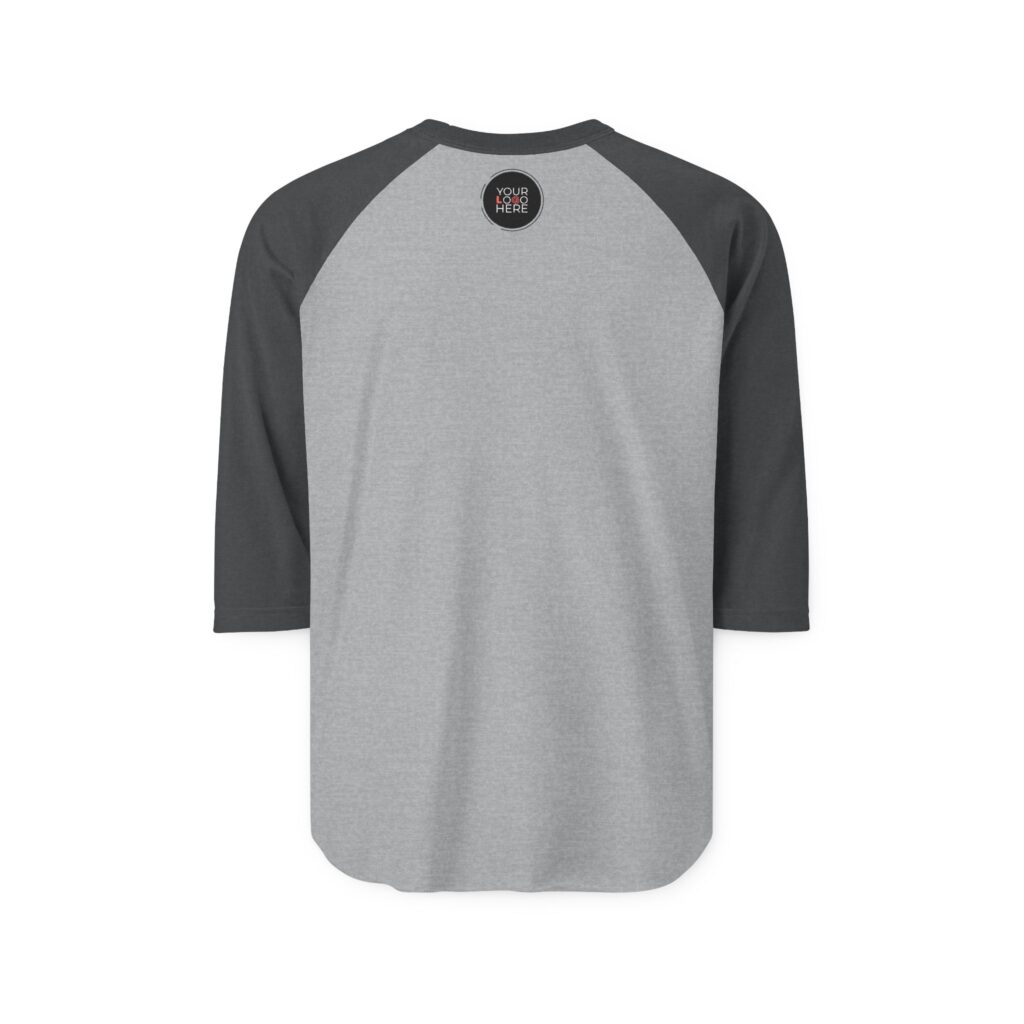 Unisex Three-Quarter Sleeve Raglan Shirt - Image 6