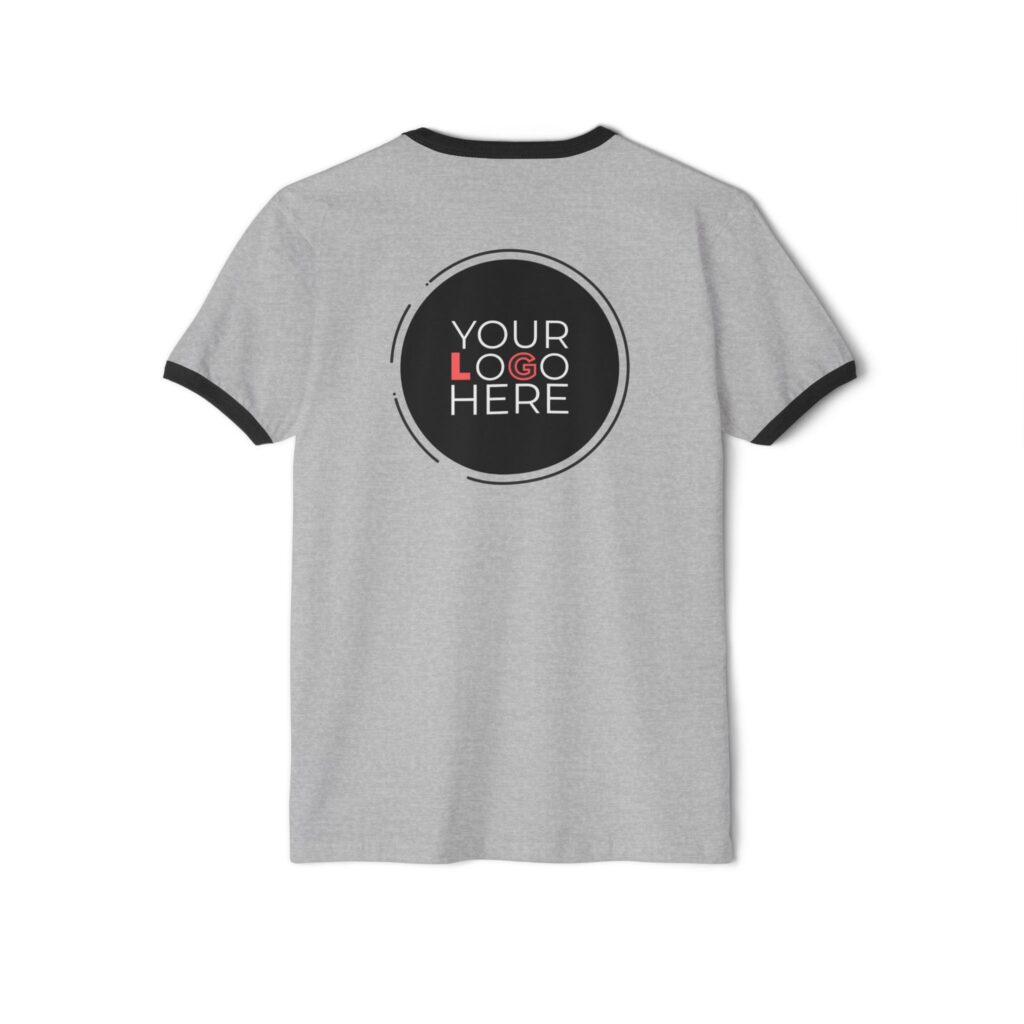 Unisex Cotton Ringer T-Shirt - Image 8