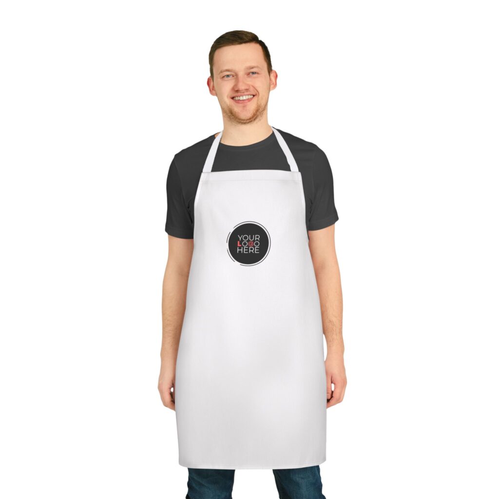 Custom Chef’s Apron With Strap Color Options - Image 2