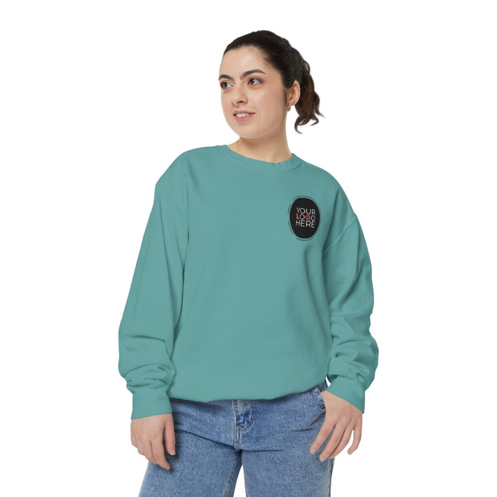 Unisex Garment-Dyed Sweatshirt - Image 54