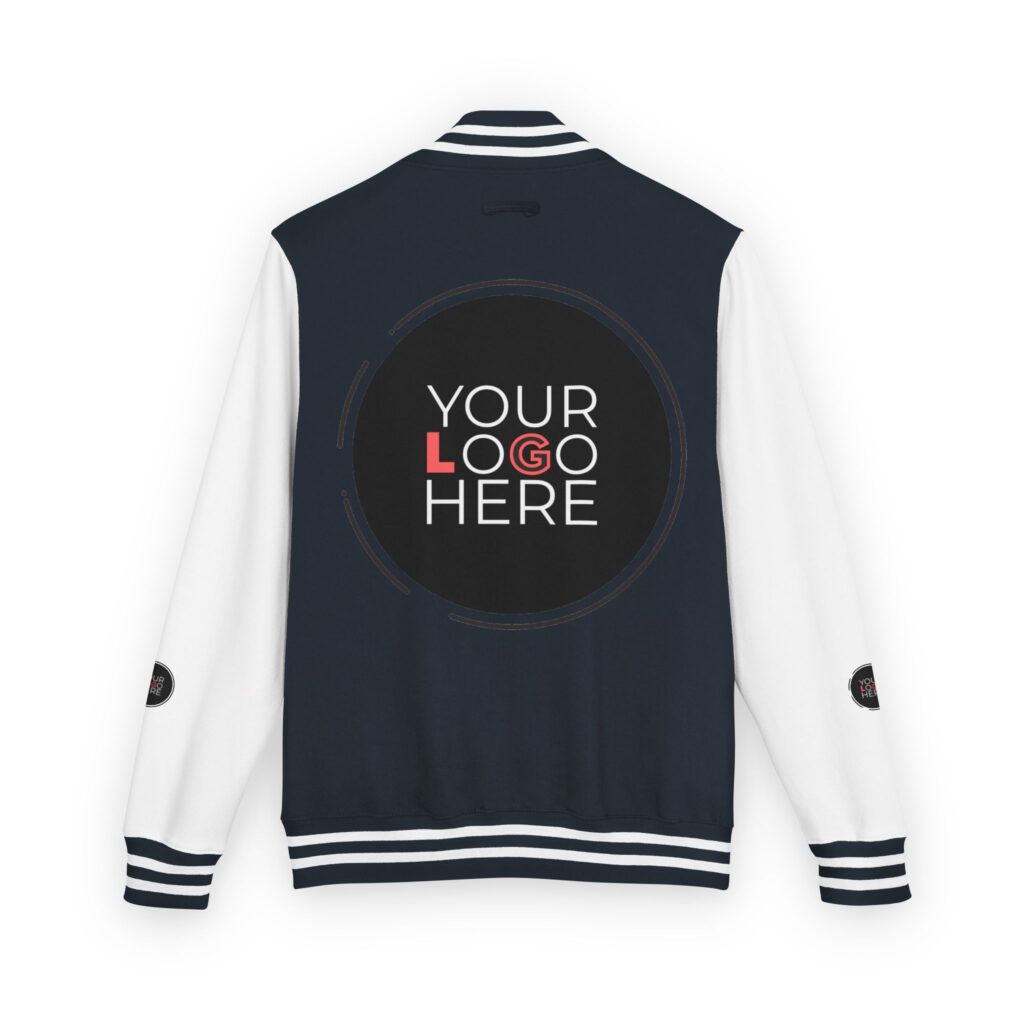 Unisex Heavyweight Letterman Jacket - Image 65