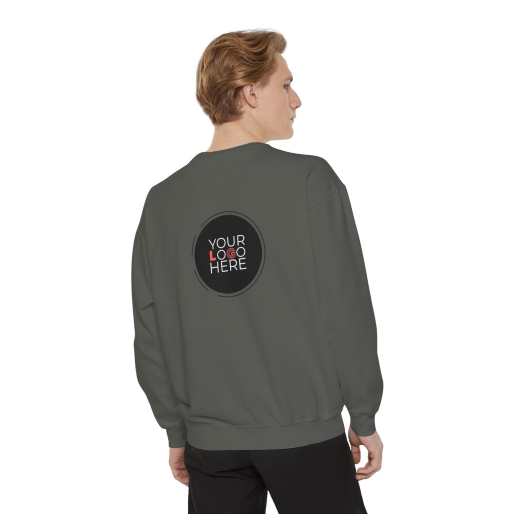 Unisex Garment-Dyed Sweatshirt - Image 25
