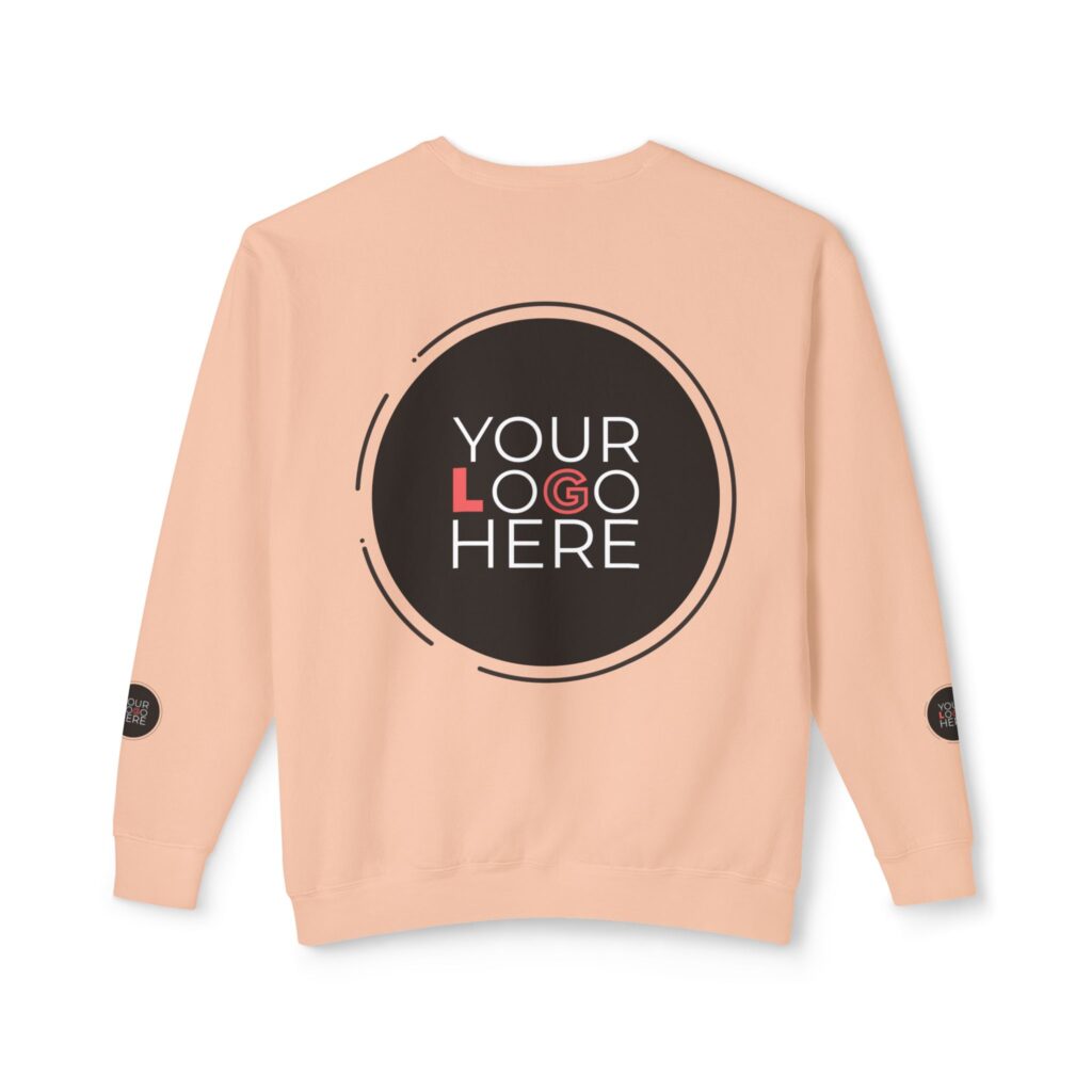 Unisex Lightweight Crewneck Sweatshirt - Image 2