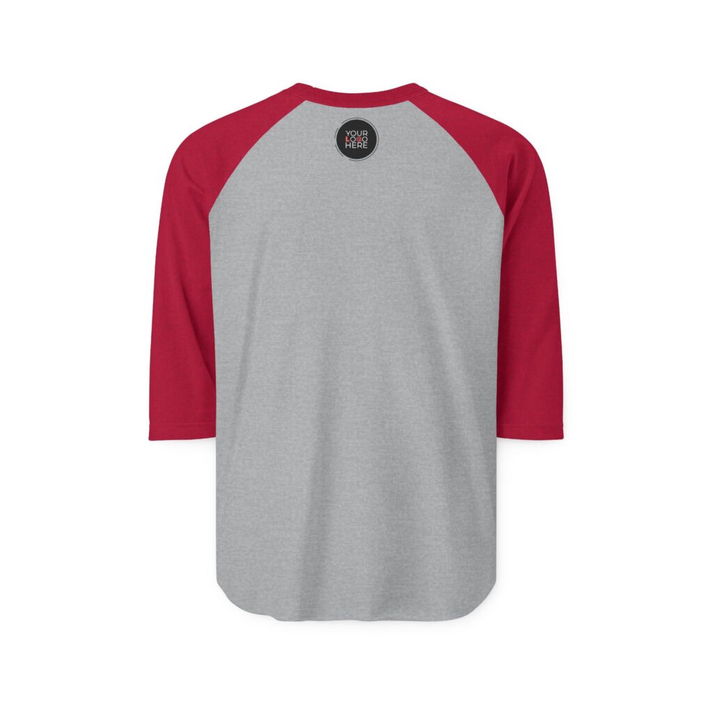 Unisex Three-Quarter Sleeve Raglan Shirt - Image 14