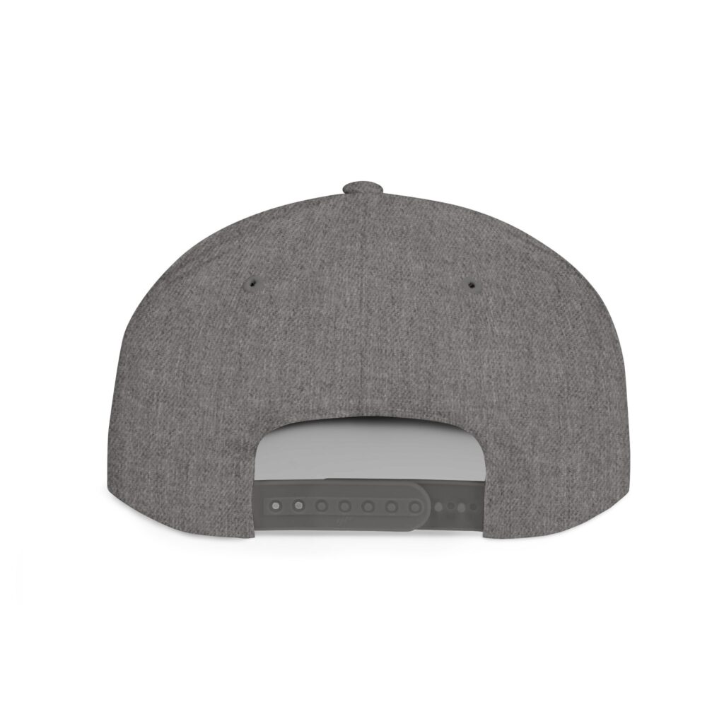 Custom Flat Bill Snapback – Embroidery - Image 10