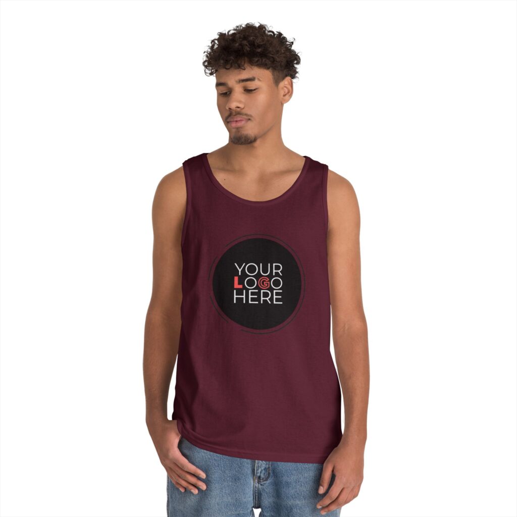 Unisex Heavy Cotton Tank Top - Image 19