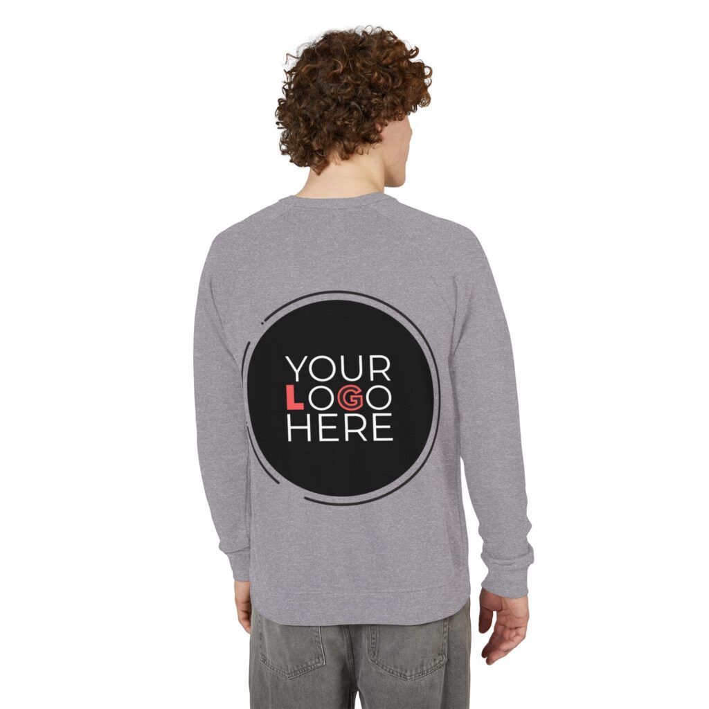 Unisex French Terry Raglan Crewneck - Image 4
