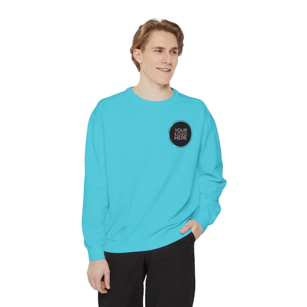 Unisex Garment-Dyed Sweatshirt - Image 66