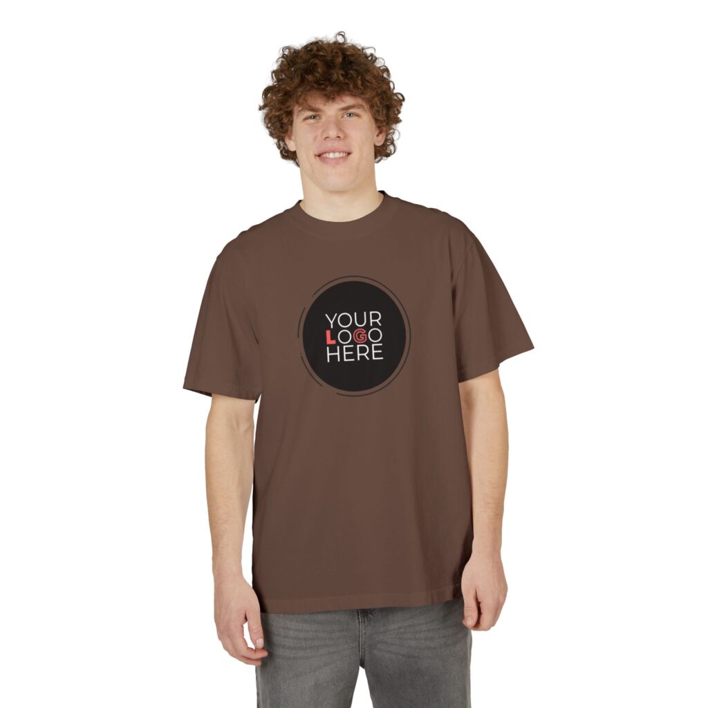 Unisex Garment-Dyed Drop-Shoulder T-Shirt - Image 3
