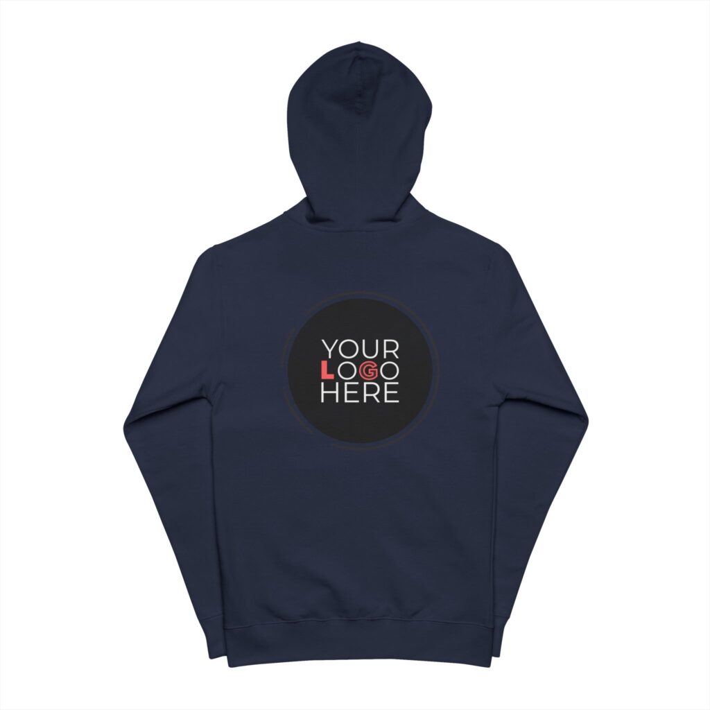 Unisex Fleece Zip Up Hoodie - Image 6