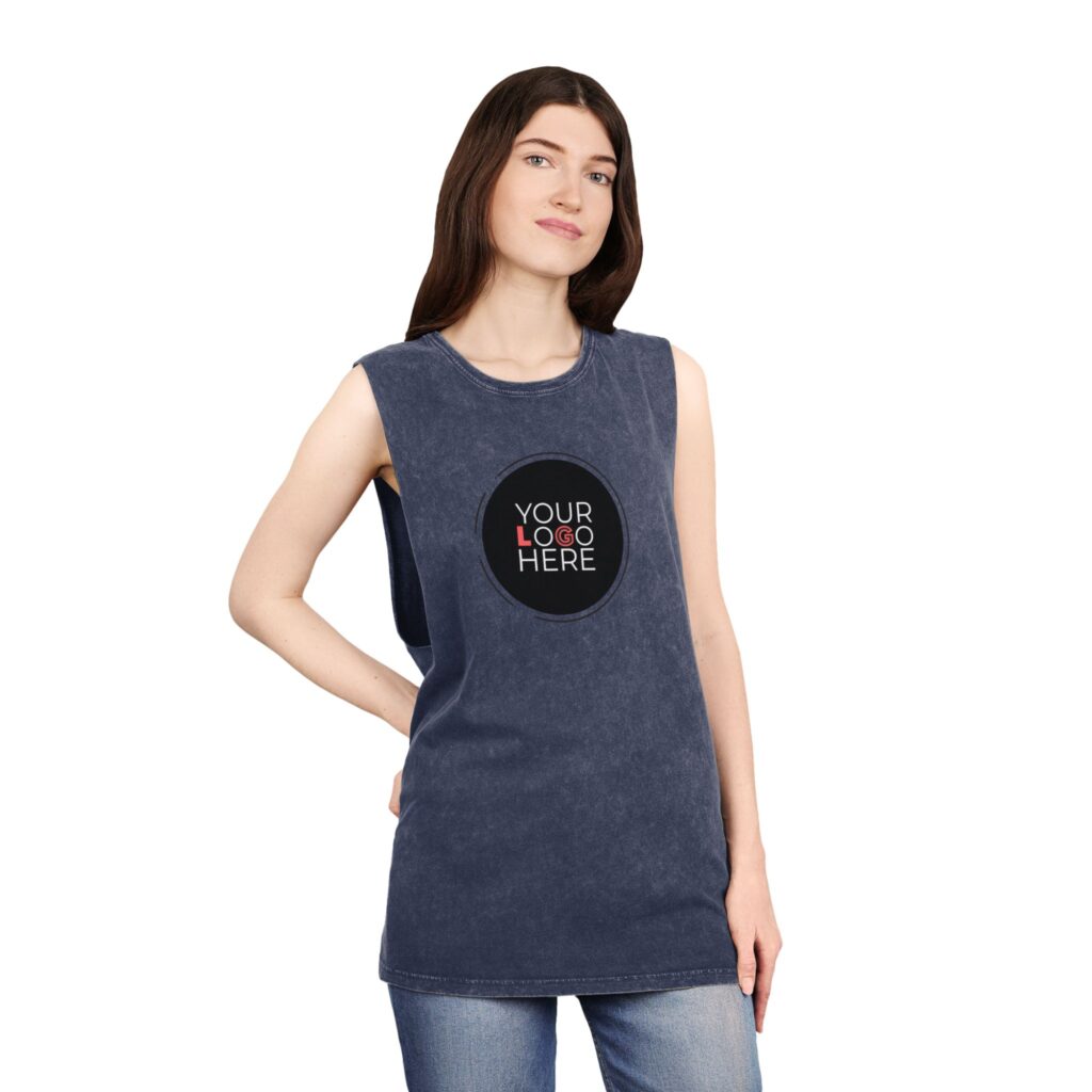 Unisex Stonewash Tank Top - Image 20