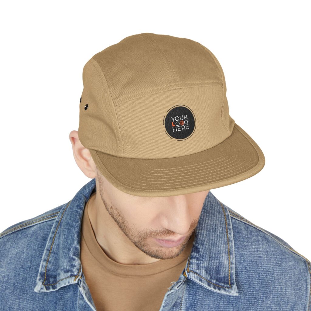 Custom 5 Panel Cap – Embroidery - Image 5