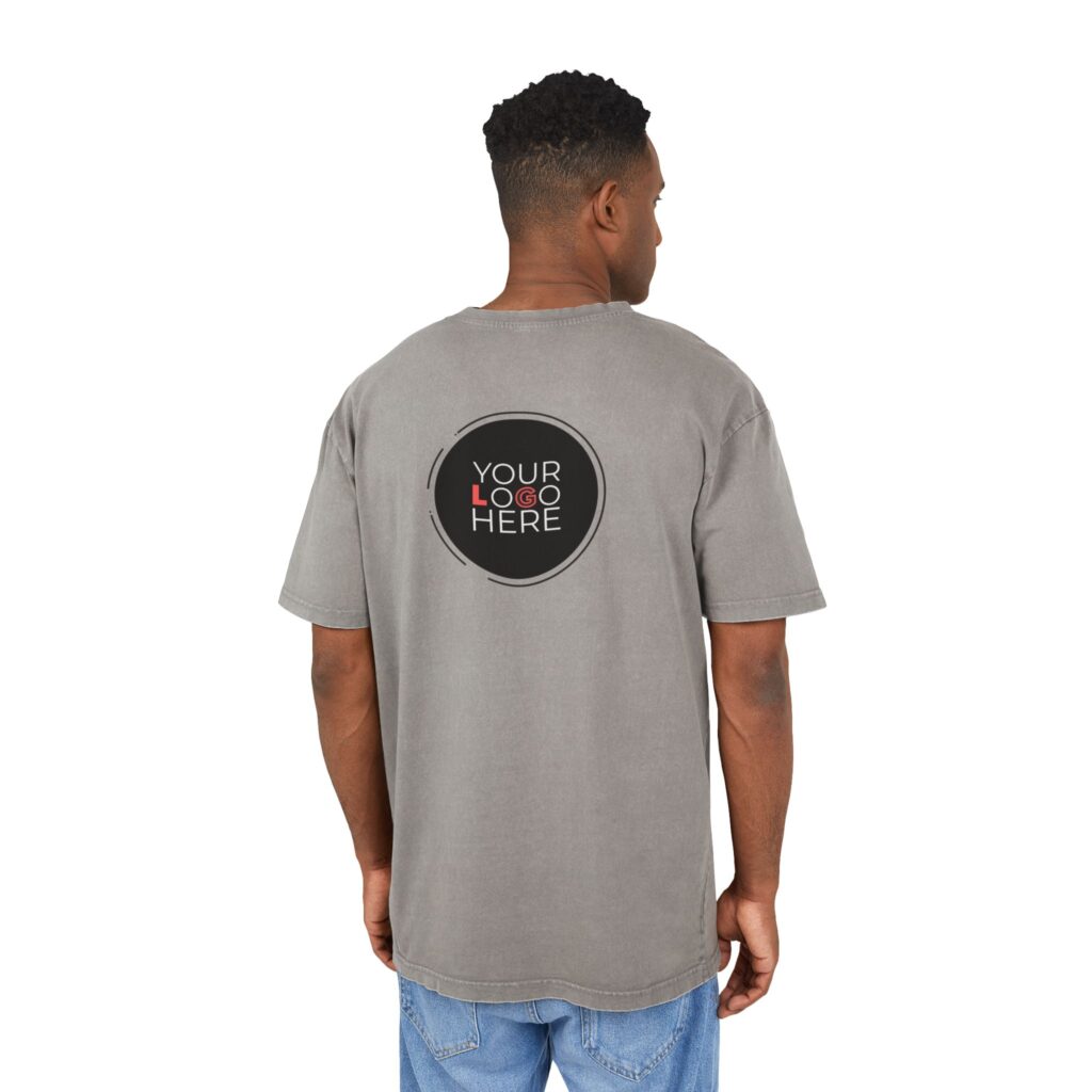Men'S Acid Washed Heavy Oversize Tee - Image 20