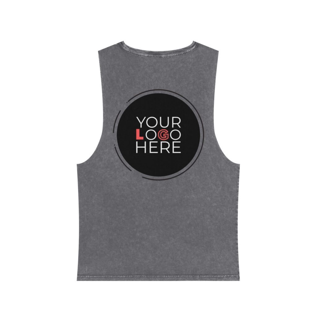 Unisex Stonewash Tank Top - Image 14
