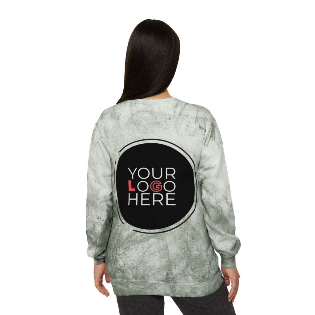 Unisex Color Blast Crewneck Sweatshirt - Image 24