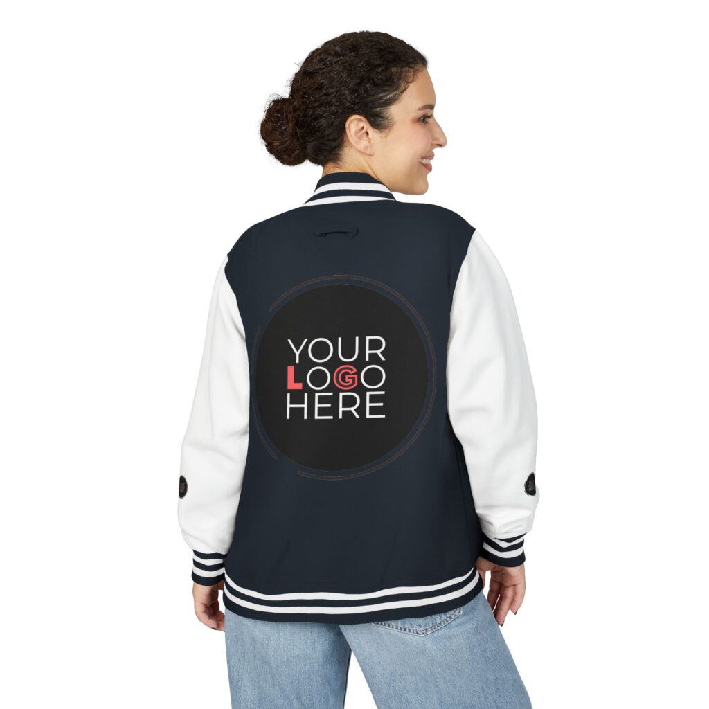 Unisex Heavyweight Letterman Jacket - Image 69