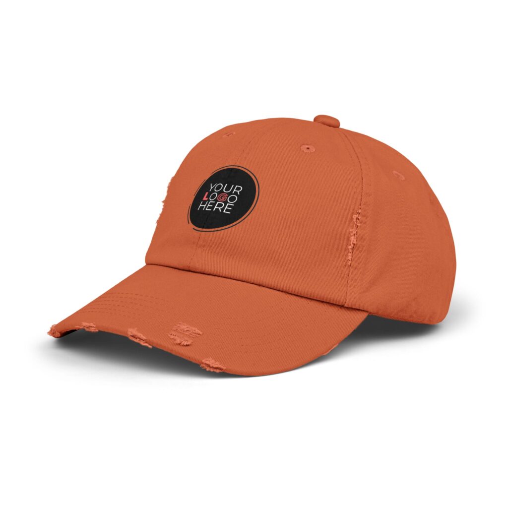 Custom Unisex Distressed Cap - Image 14