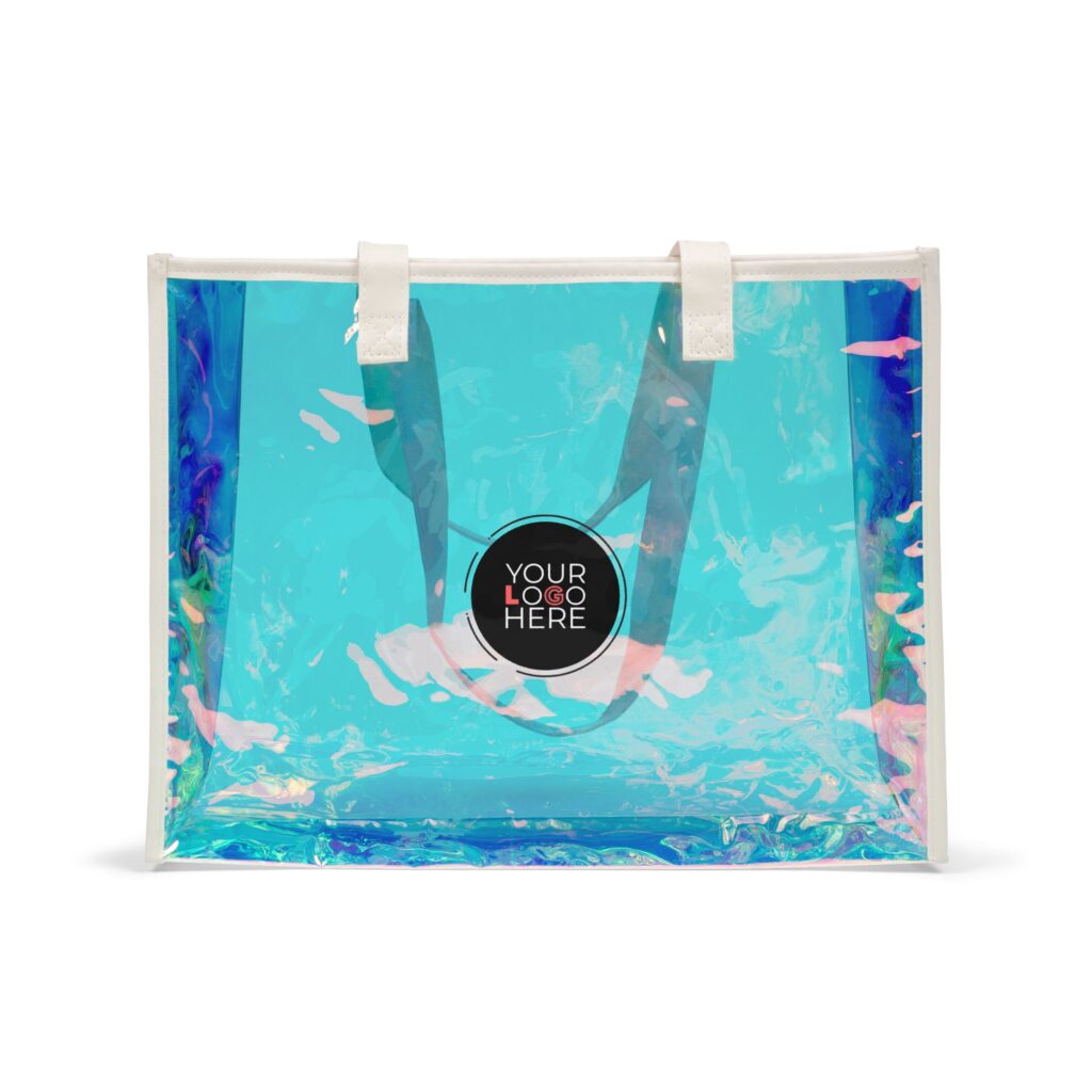 Beach Holographic Tote Bag