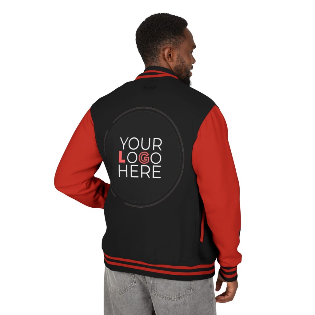 Unisex Heavyweight Letterman Jacket - Image 81