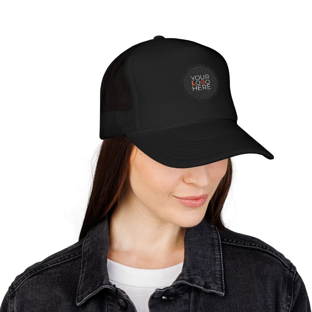Custom Foam Trucker Hat – Embroidery - Image 11