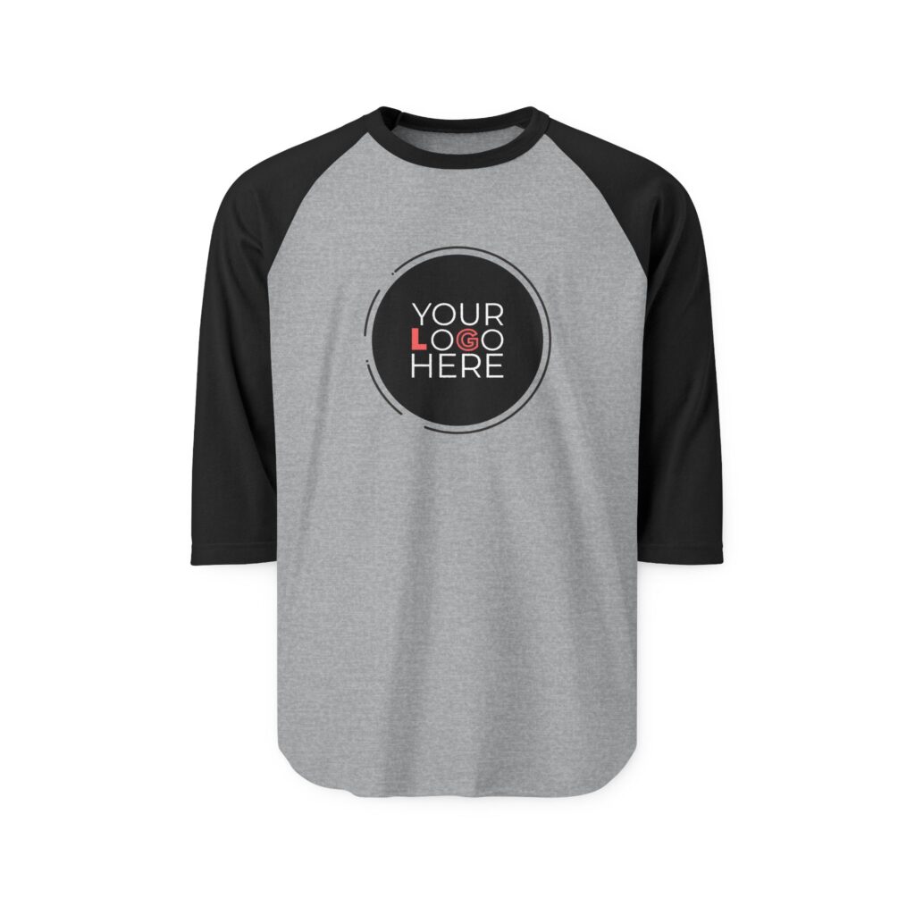 Unisex Three-Quarter Sleeve Raglan Shirt - Image 9