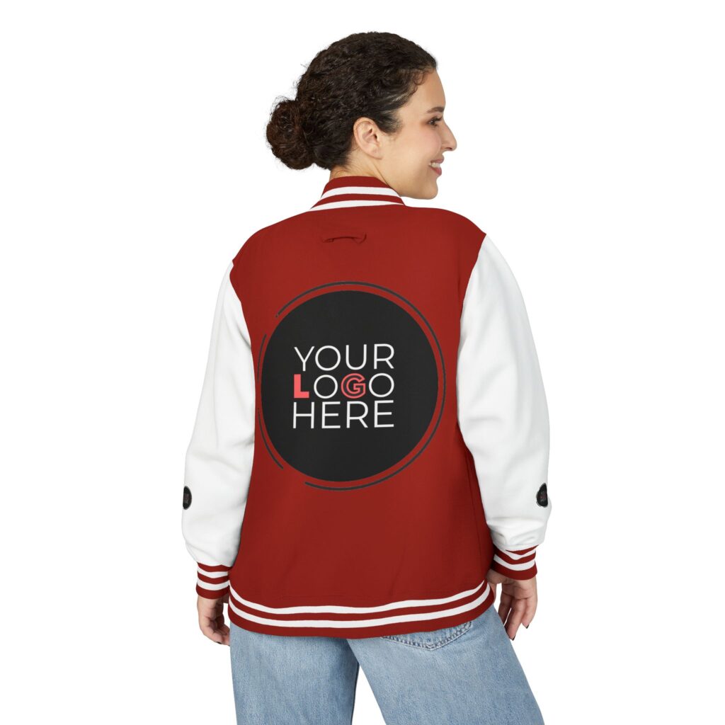 Unisex Heavyweight Letterman Jacket - Image 13