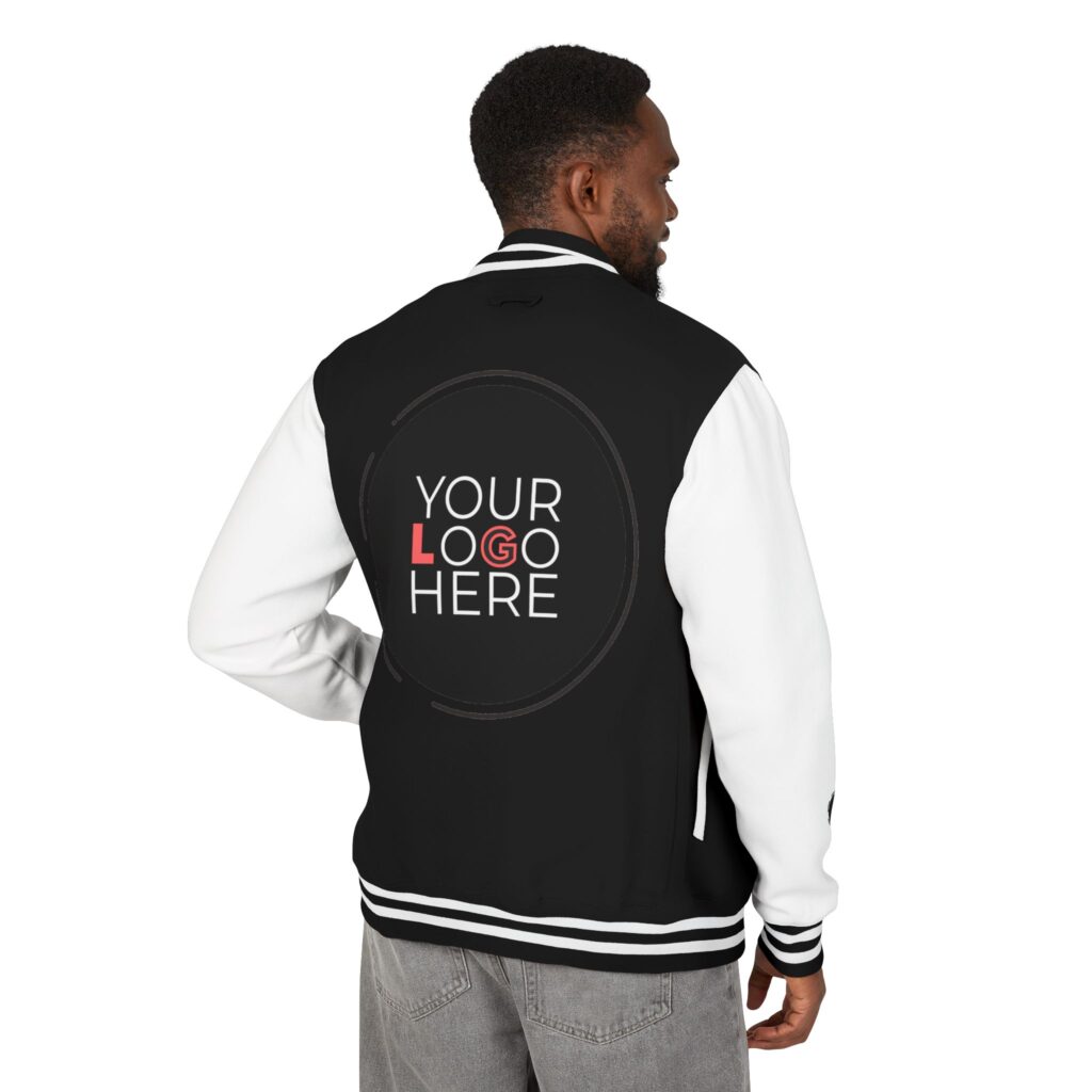 Unisex Heavyweight Letterman Jacket - Image 18