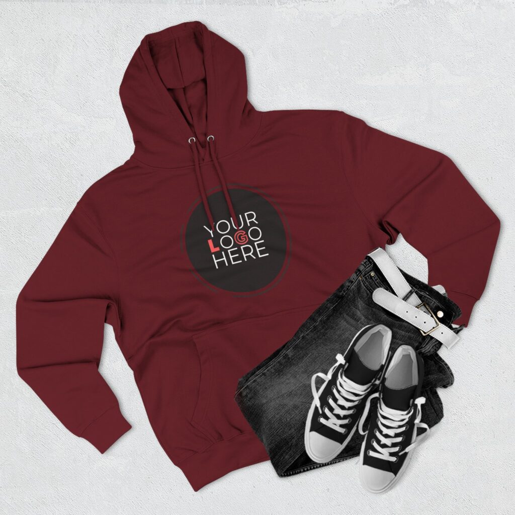 Three-Panel Fleece Hoodie - Image 87