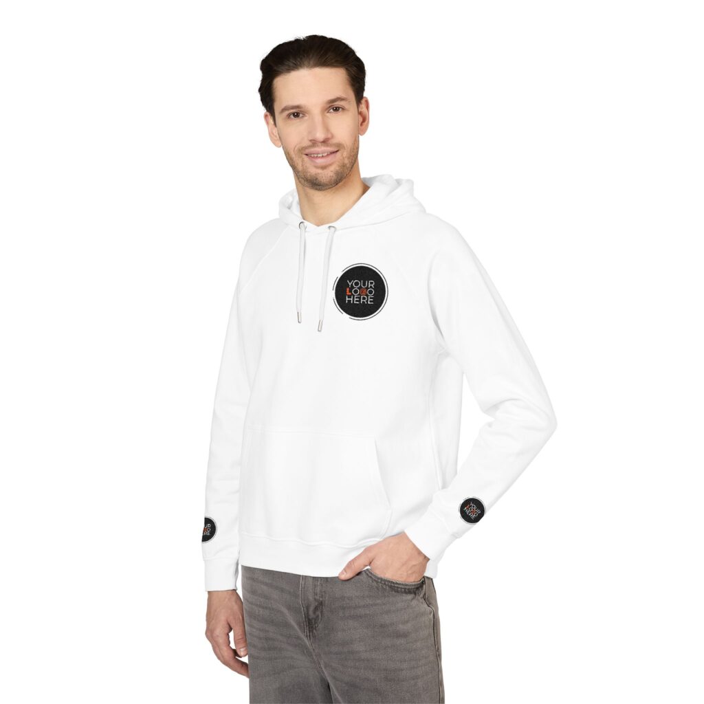 Unisex Eco Raglan Hoodie (Embroidery) - Image 10