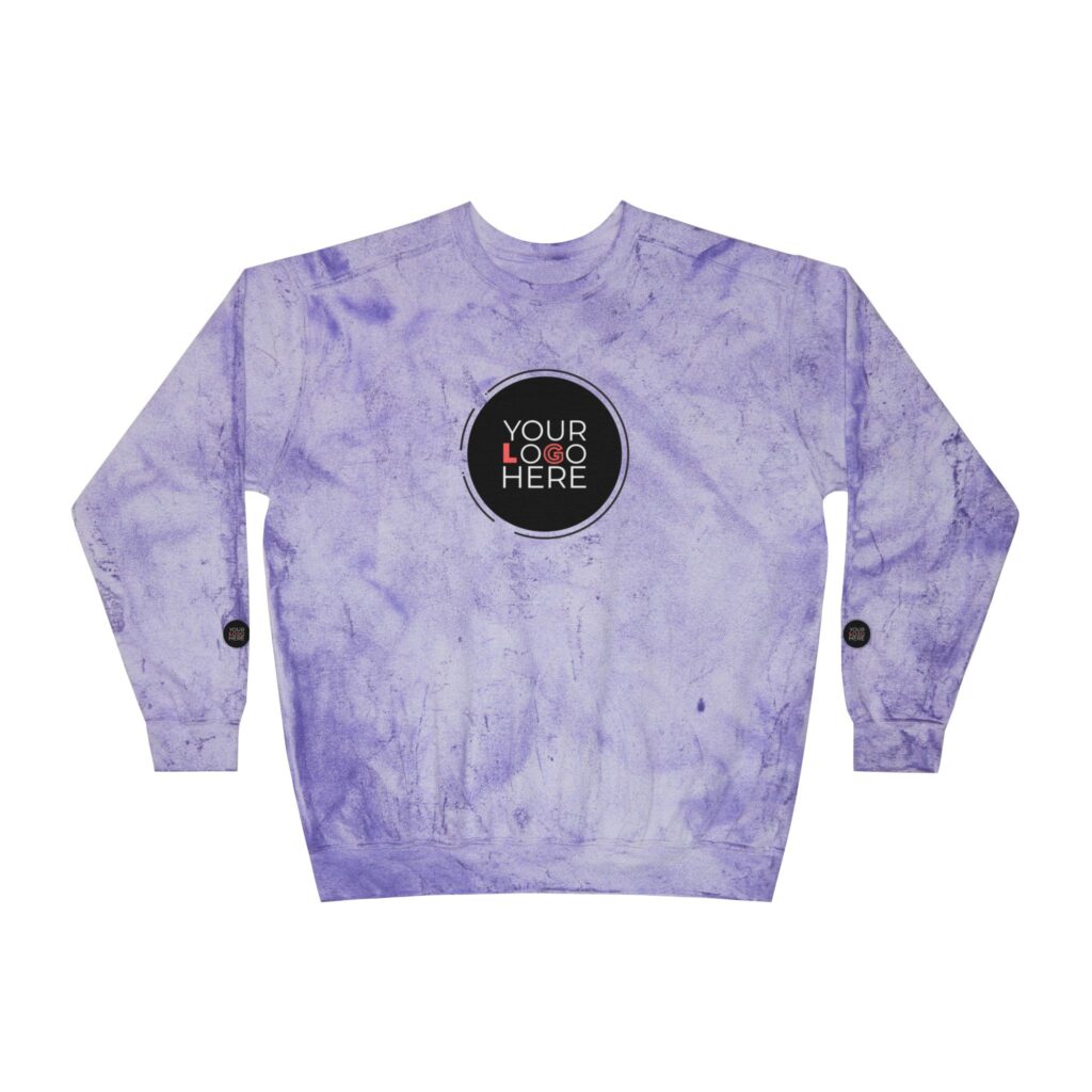 Unisex Color Blast Crewneck Sweatshirt - Image 25