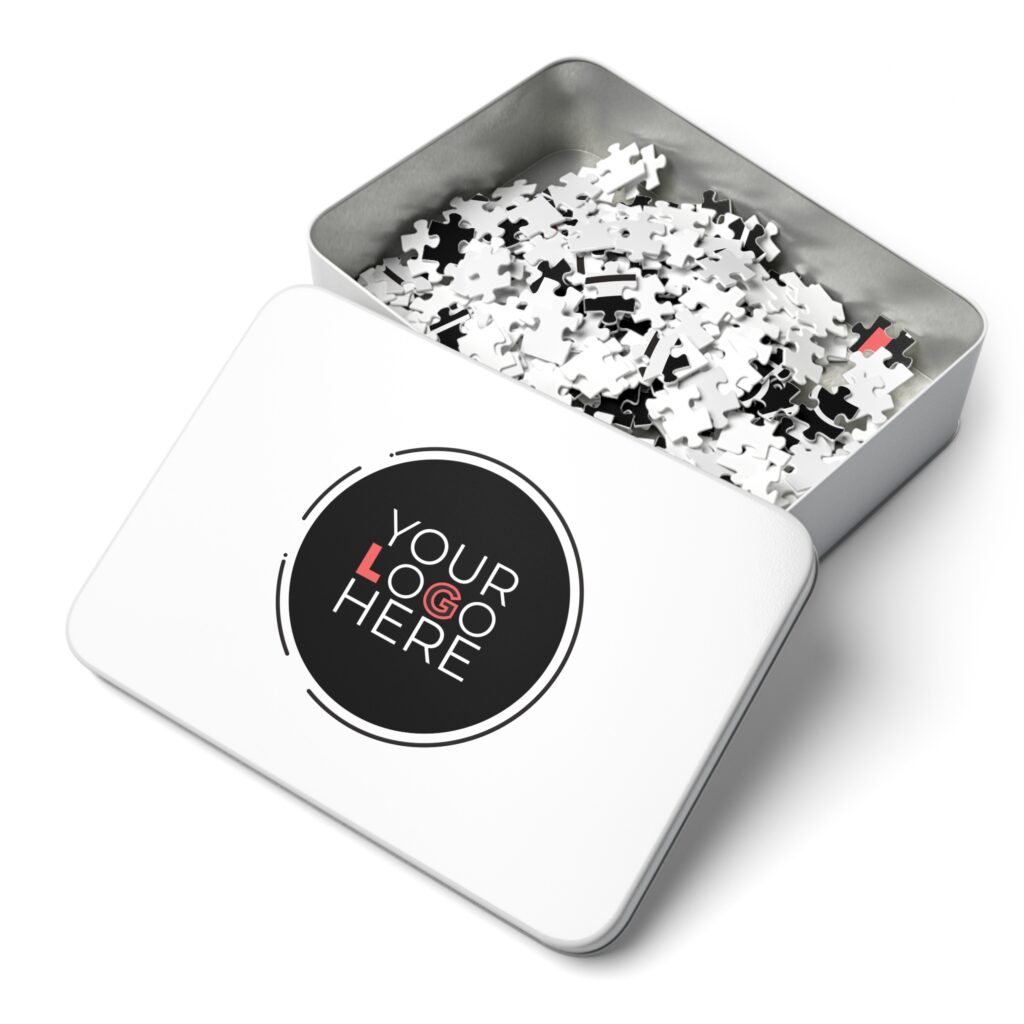Jigsaw Puzzle With Tin - Image 3