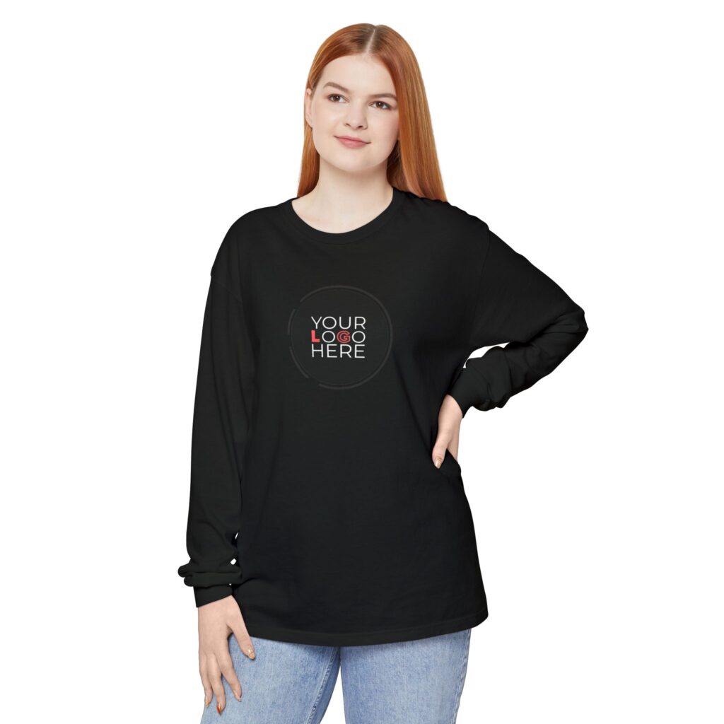 Unisex Garment-Dyed Long Sleeve T-Shirt - Image 89