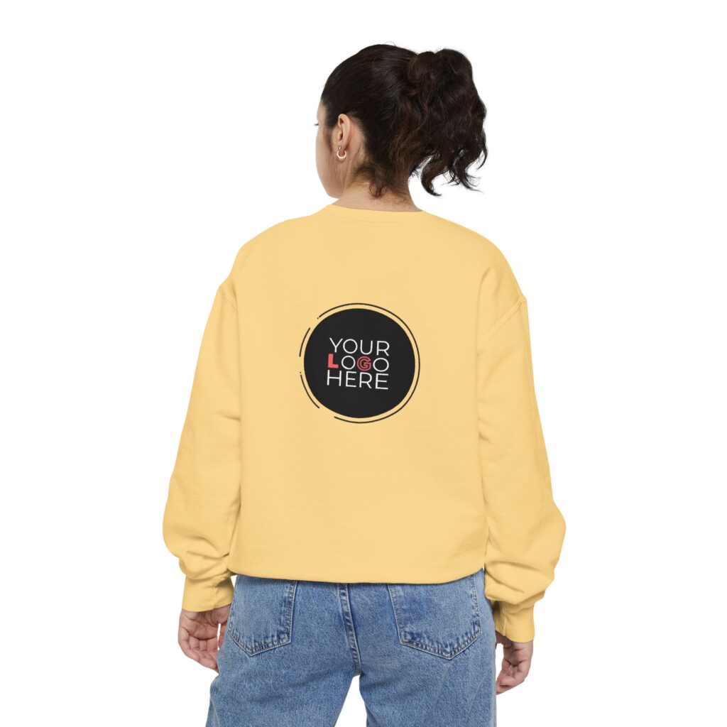 Unisex Garment-Dyed Sweatshirt - Image 6