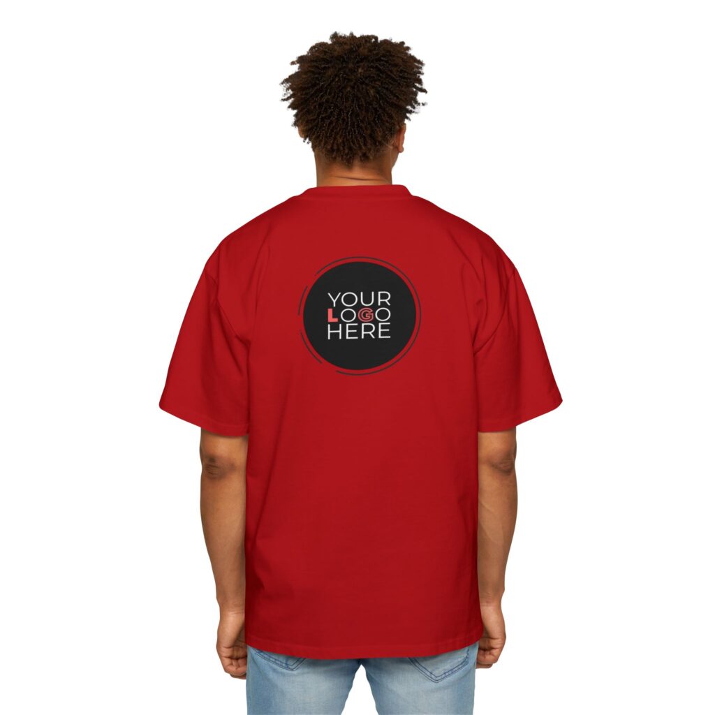 Men'S Heavy Oversized Tee - Image 12