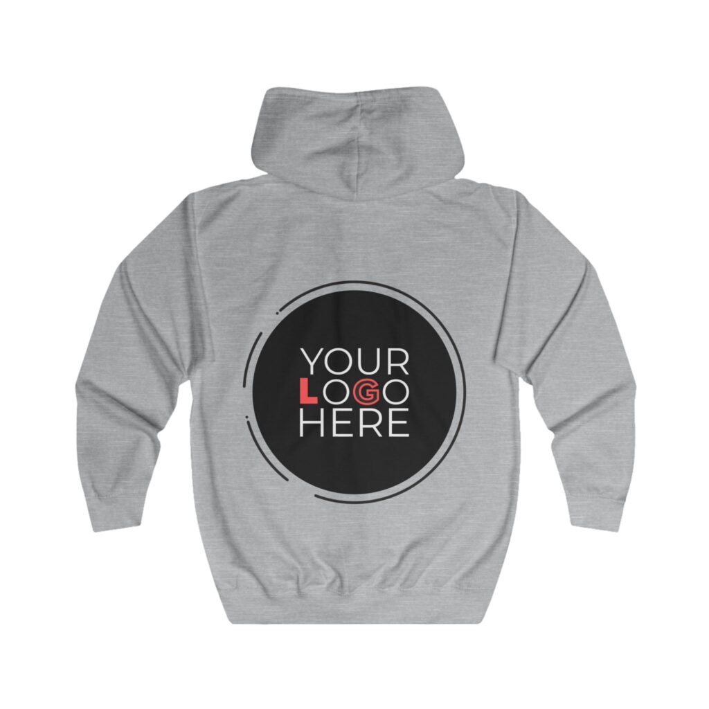 Unisex Full Zip Hoodie - Image 8