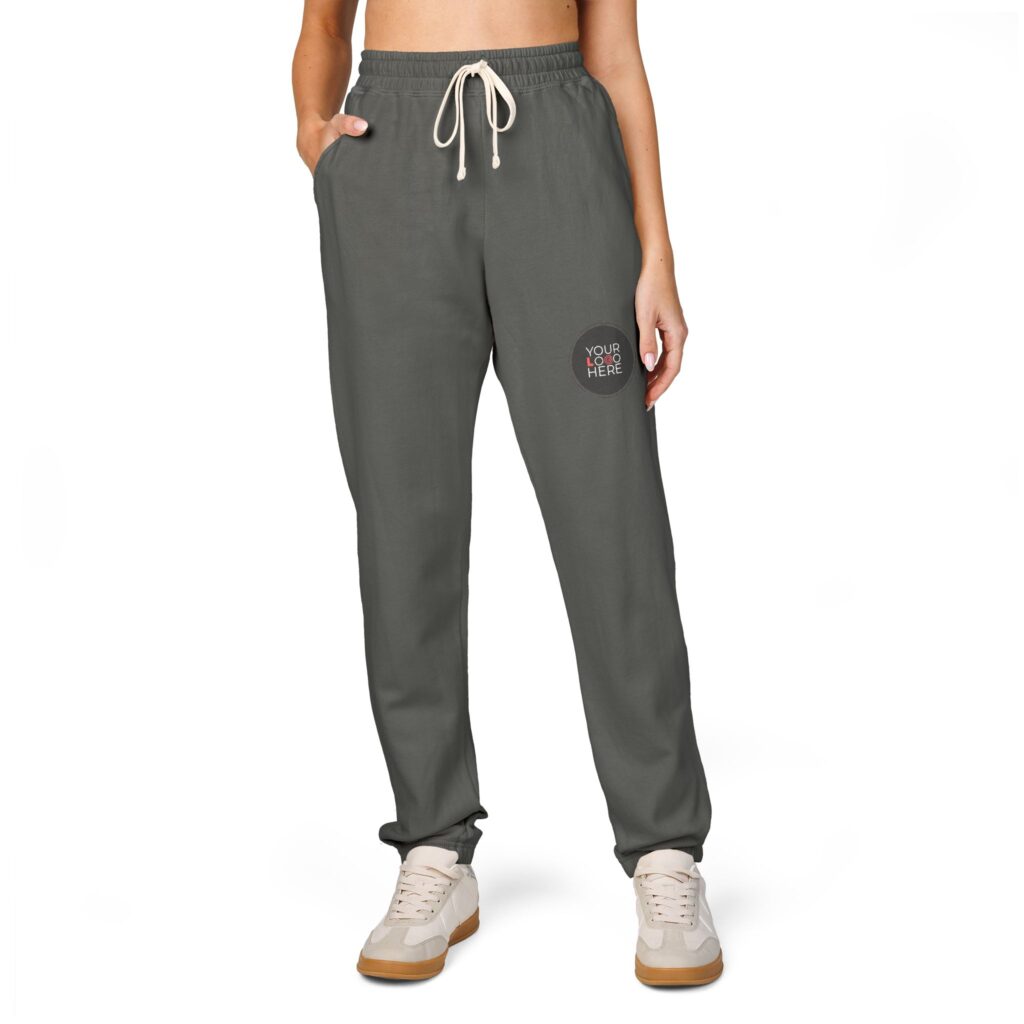 Unisex Garment-Dyed Fleece Sweatpants - Image 10