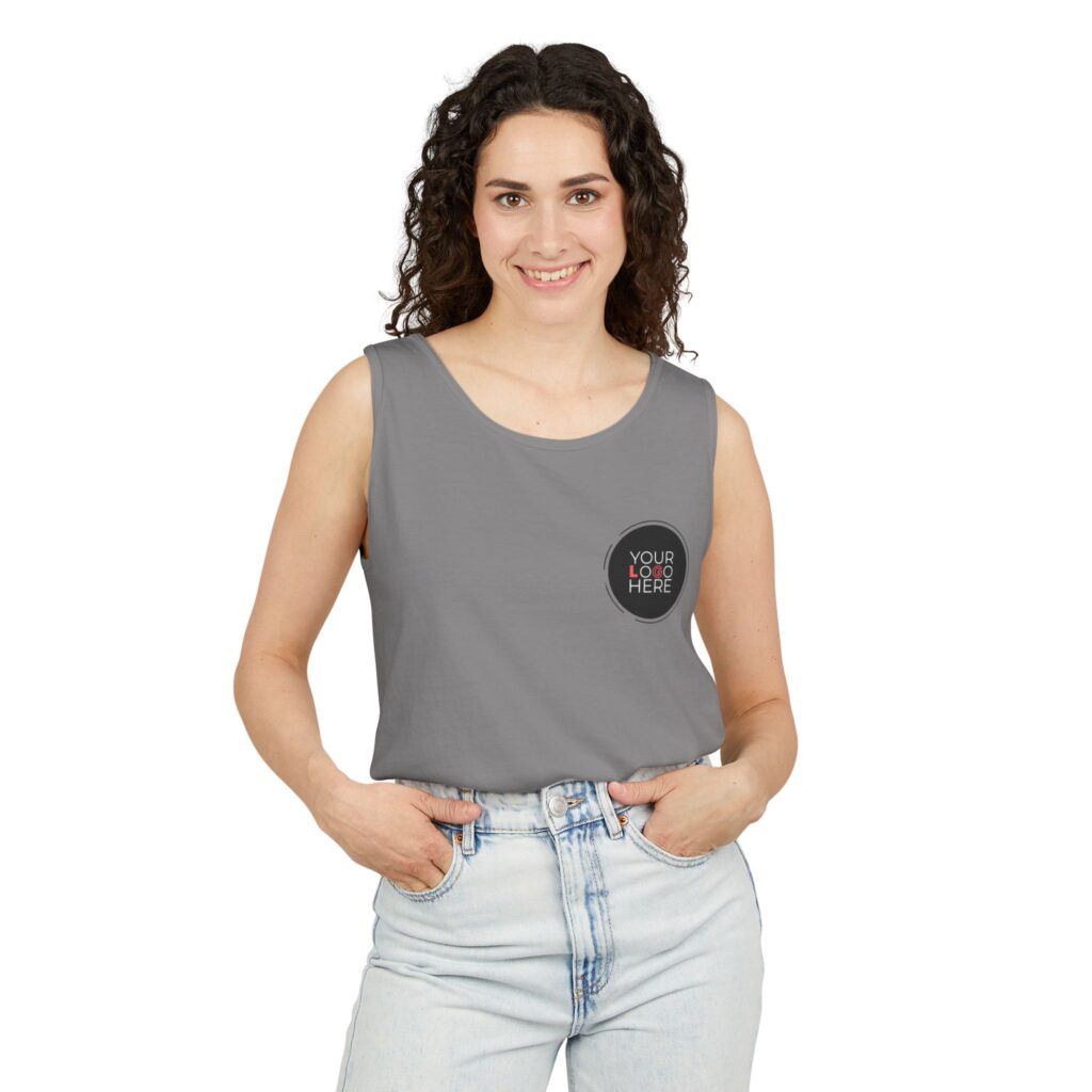Unisex Garment-Dyed Tank Top - Image 41