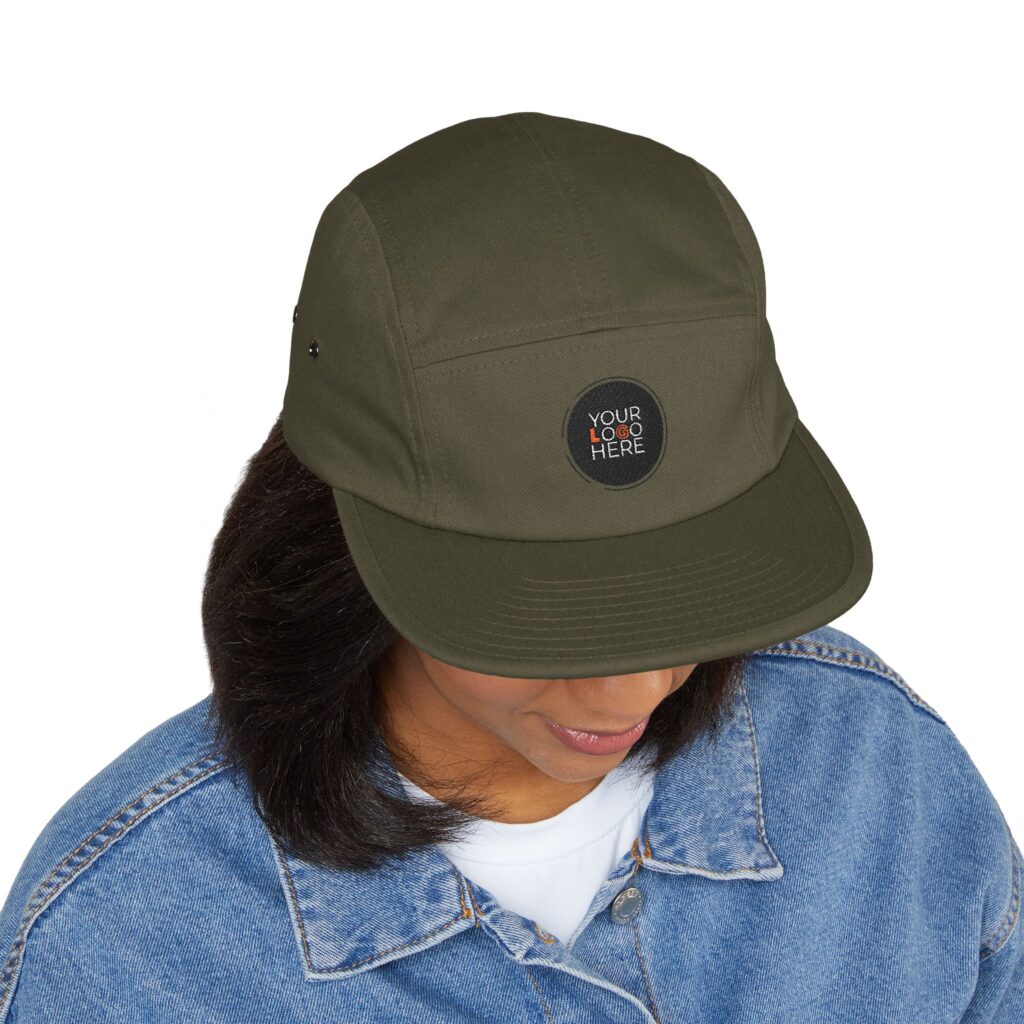 Custom 5 Panel Cap – Embroidery - Image 9