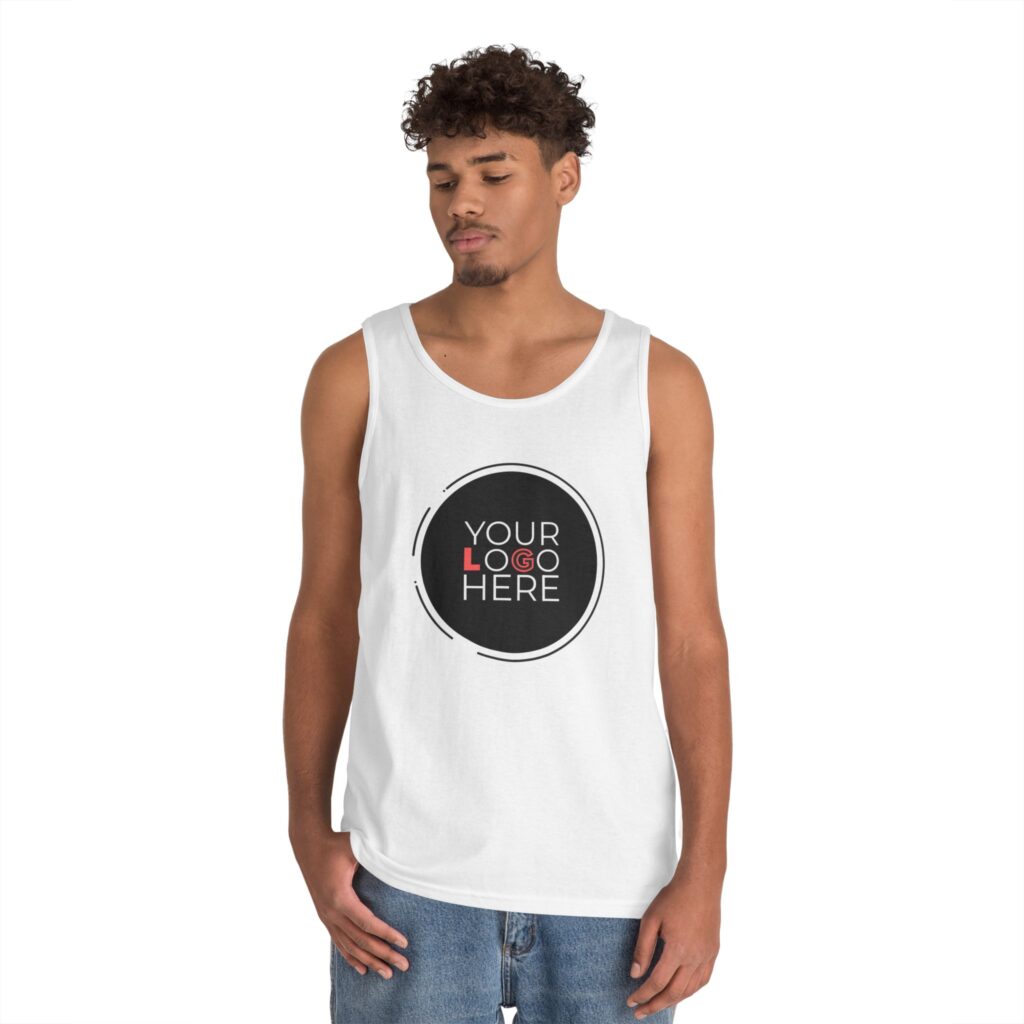 Unisex Heavy Cotton Tank Top - Image 7