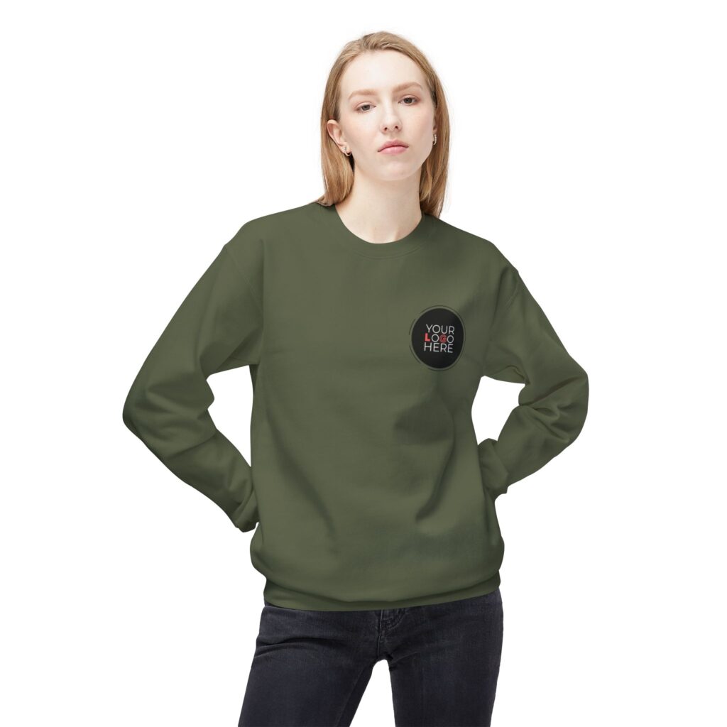 Unisex Midweight Softstyle Fleece Crewneck Sweatshirt - Image 41