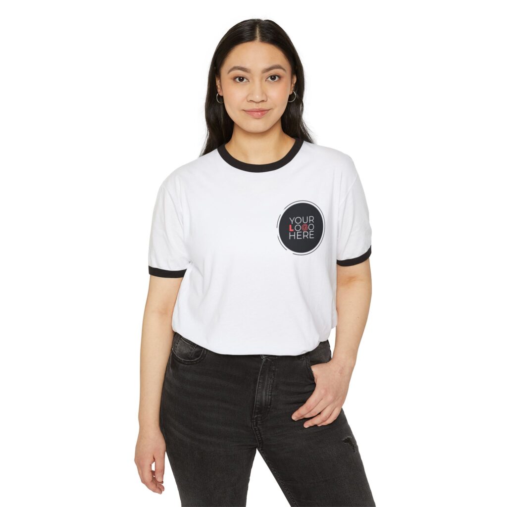 Unisex Cotton Ringer T-Shirt - Image 23