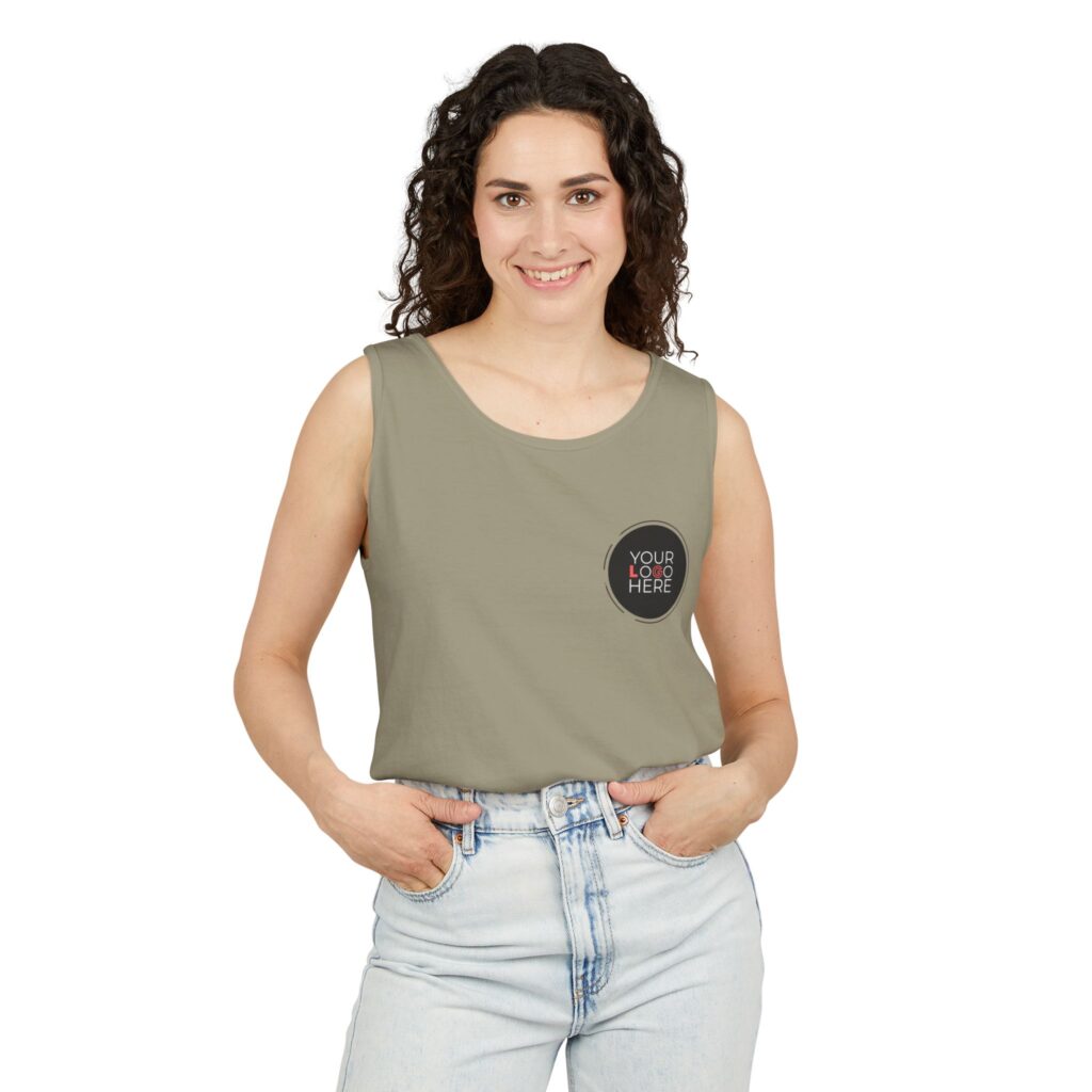 Unisex Garment-Dyed Tank Top - Image 35