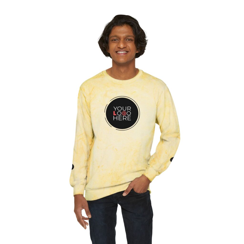Unisex Color Blast Crewneck Sweatshirt - Image 9