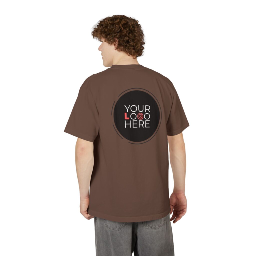 Unisex Garment-Dyed Drop-Shoulder T-Shirt - Image 4